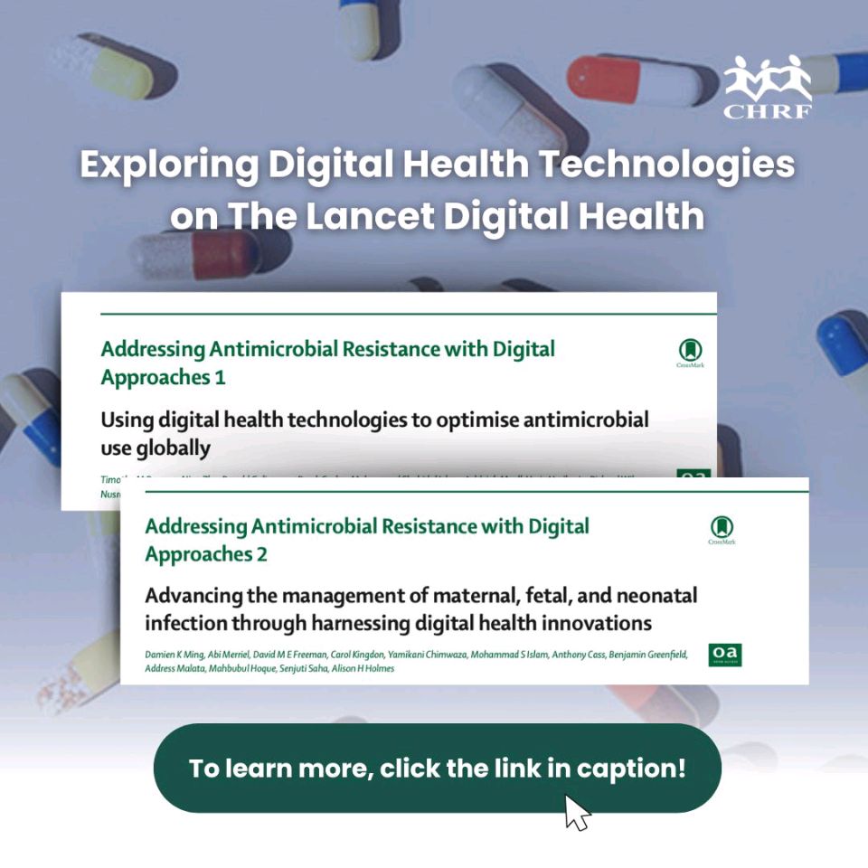 Transforming Global Health with Digital Technologies: CHRF in The Lancet Digital Health