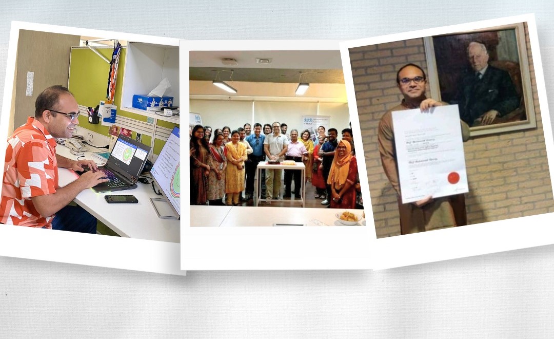 We are proud to celebrate Dr. Arif Mohammad Tanmoy’s 12 years with CHRF! From starting as a Rese2