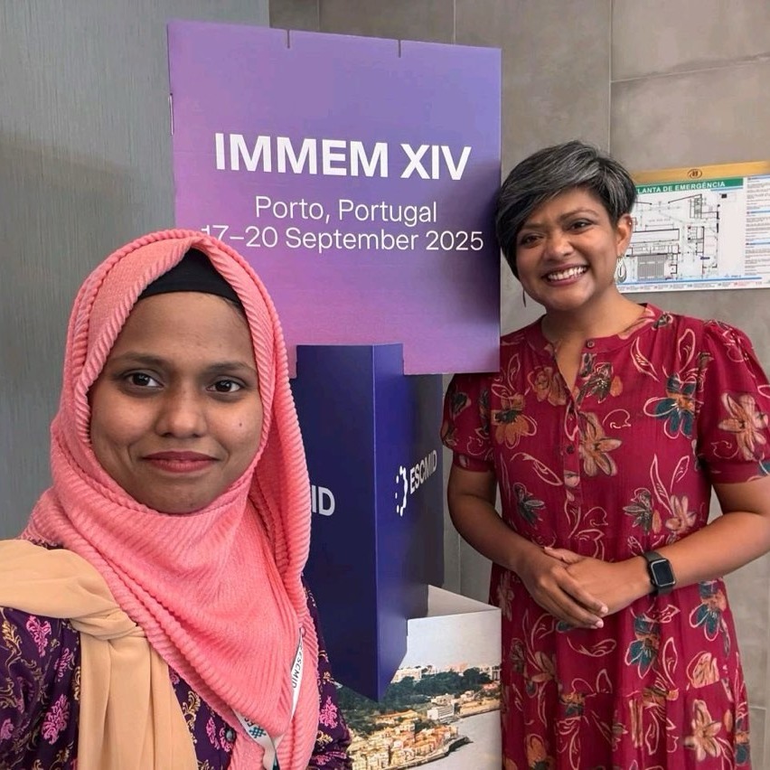 It was an absolute privilege to represent Bangladesh at the 14th International Meeting on Microb