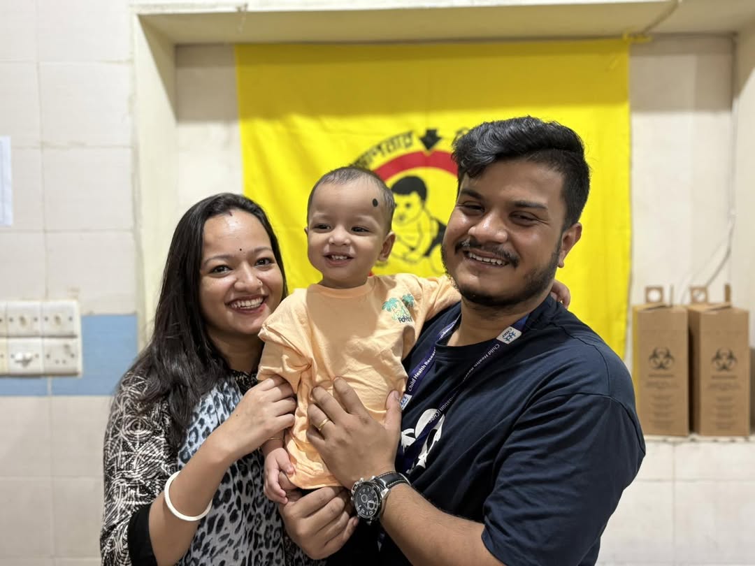 Meet Kiyaansh,  son of our Research Technologist Dipu Chandra Das!Here’s him right after his typ