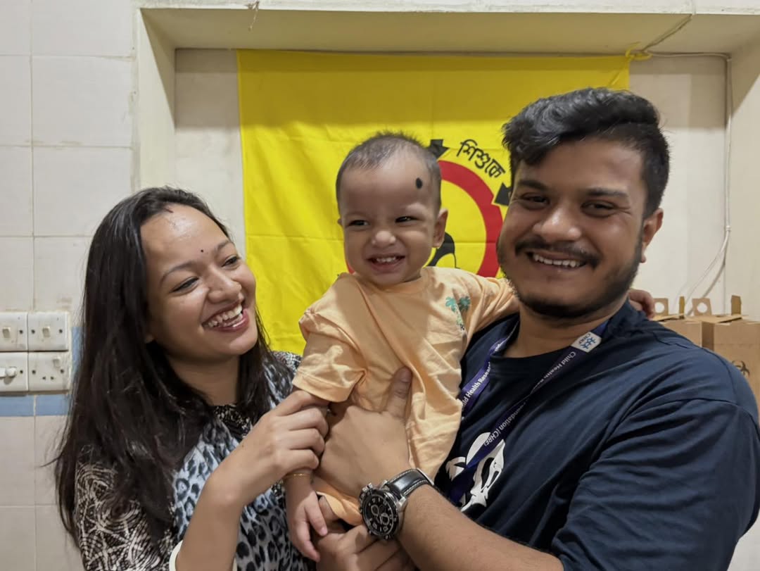 Meet Kiyaansh,  son of our Research Technologist Dipu Chandra Das!Here’s him right after his typ (1)