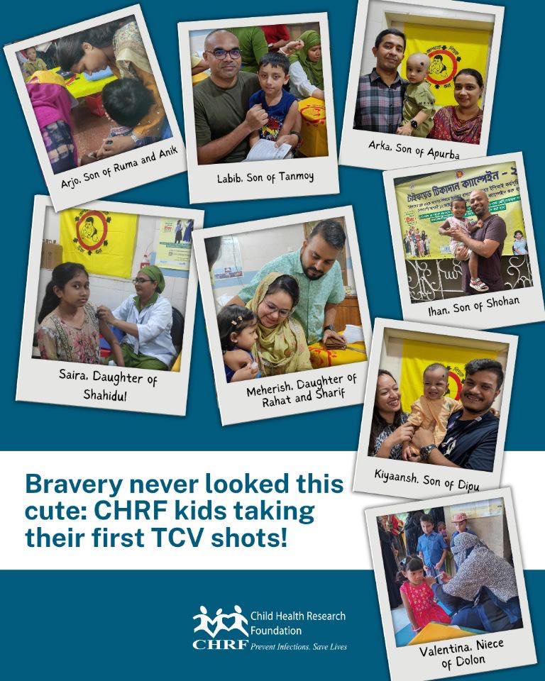 From years of research, data collection, and advocacy to this moment of children receiving the t