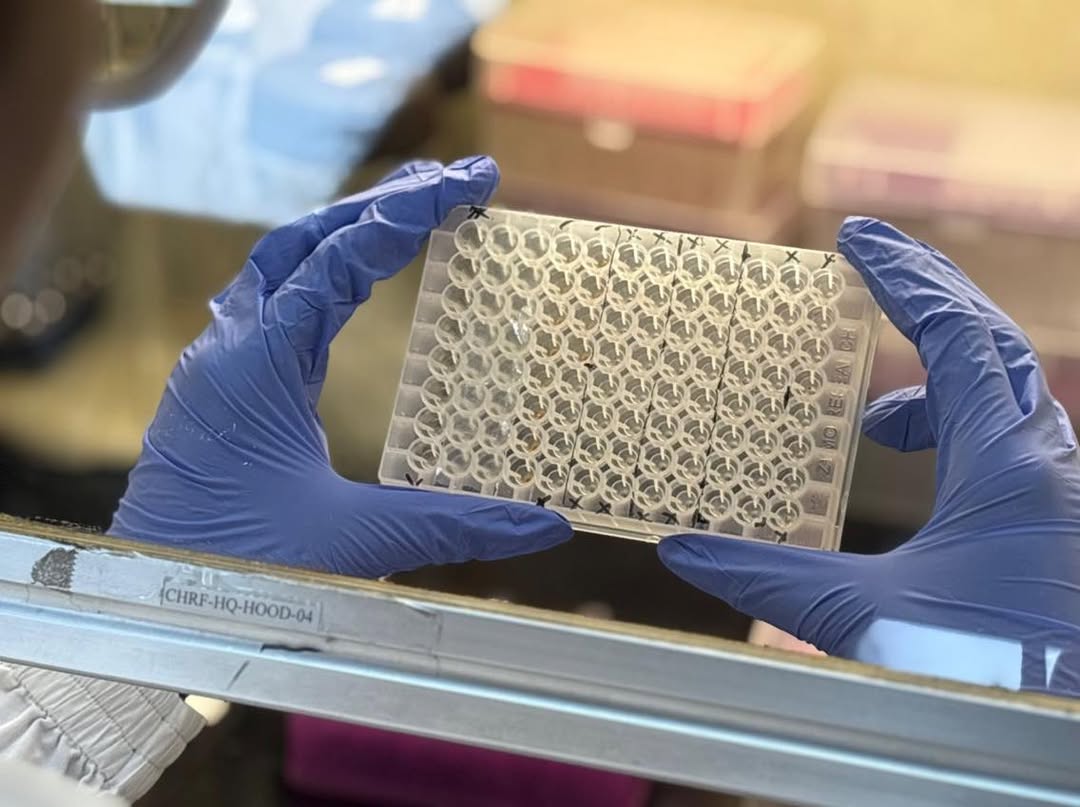 Another busy week at CHRF’s genomics lab. Our Research Officer, Deb Purna, is in the middle of l (3)