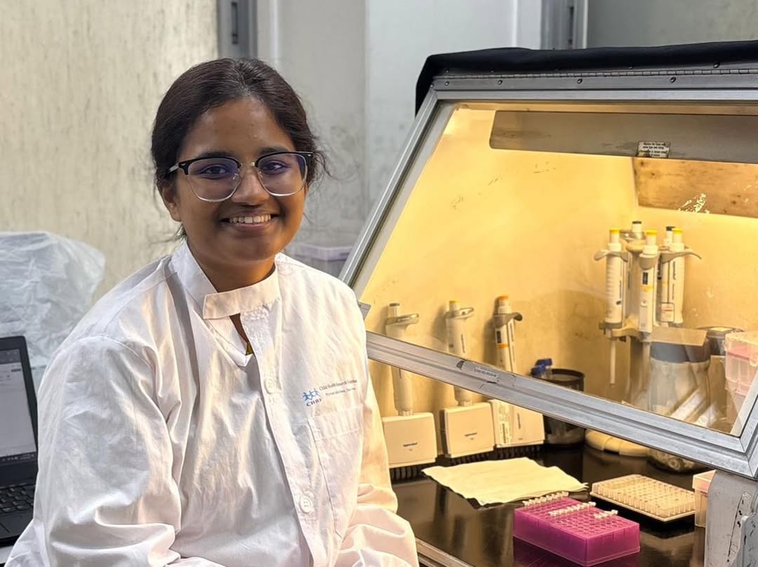 Another busy week at CHRF’s genomics lab. Our Research Officer, Deb Purna, is in the middle of l (2)