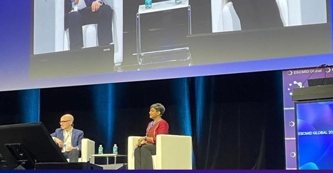 Yesterday, in her keynote interview at ESCMID 2026, Dr. Senjuti Saha shared what it takes to bui2