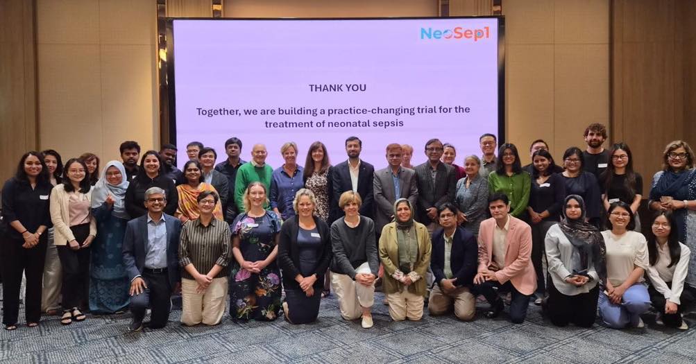 CHRF at the NeoSep1 Clinical Trial Investigators' Meeting in Kuala Lumpur