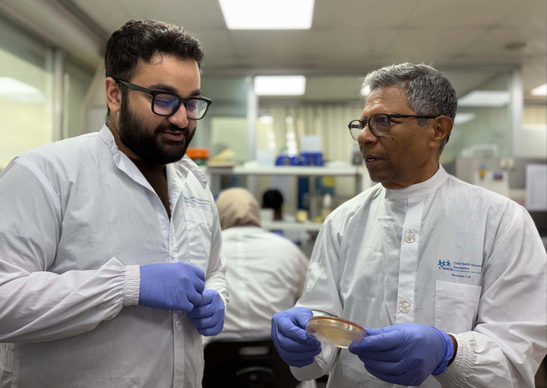 A Day at the Lab with Prof. Samir K. Saha!