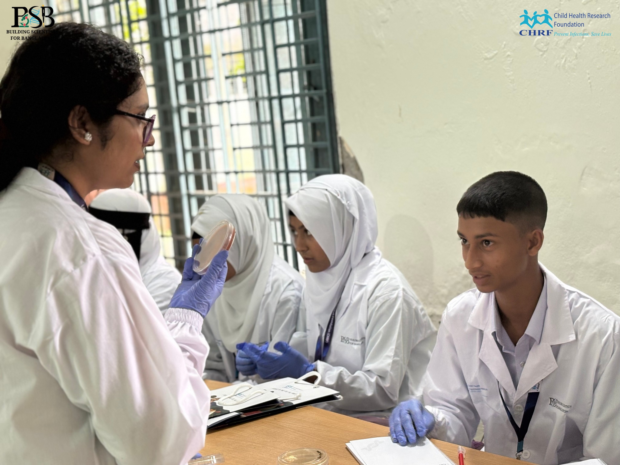 Yesterday, we took a part of our lab from Dhaka to Kishoreganj in collaboration with ShikkaBridg (9)