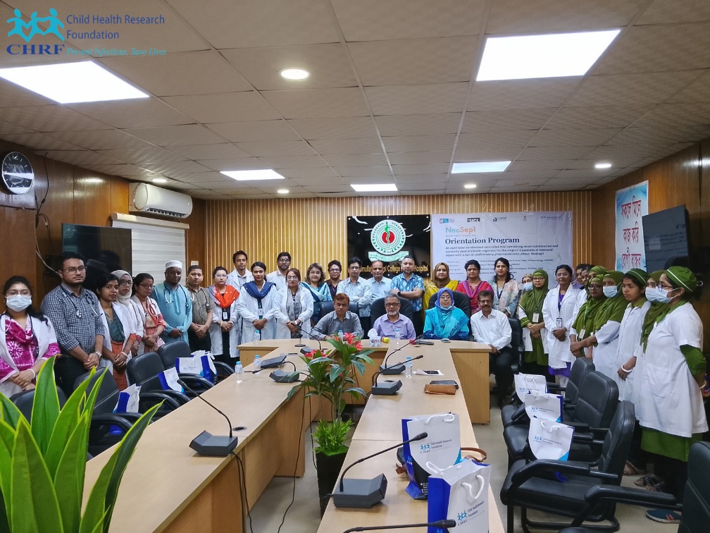 Yesterday, as part of the NeoSep1 clinical trial, teams from CHRF and the Department of Neonatol