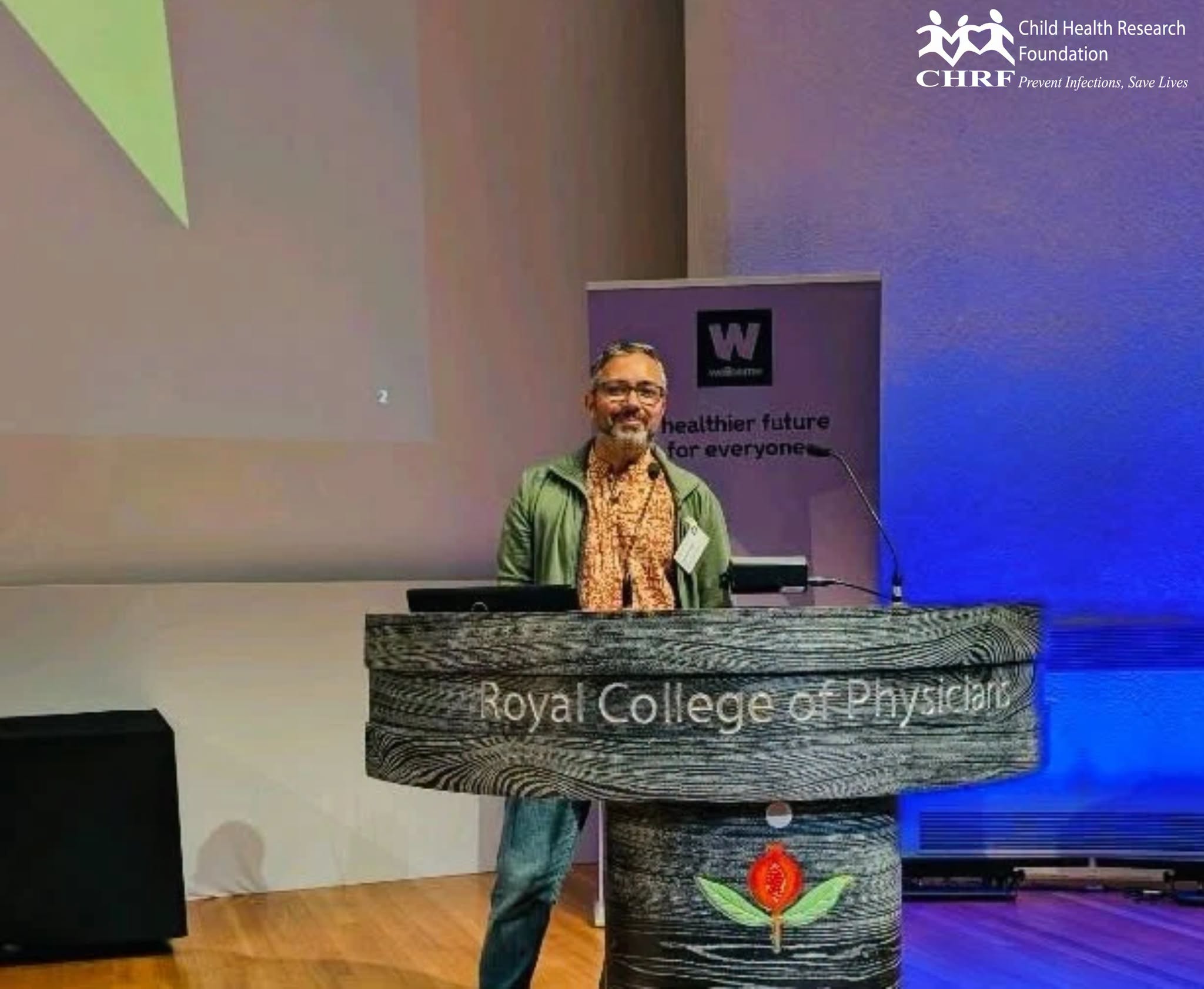 CHRF Presents Research on Severe Viral Pneumonia at Wellcome Meeting in London
